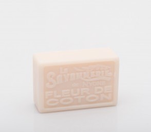 Мыло с цветком хлопка прямоугольное 100 гр. www.vivacite.ru мыло с хлопком. www.vivacite.ru