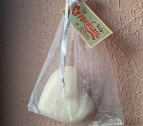 Мыло в форме сердца с цветком хлопка 100 гр Мыло в форме сердца с цветком хлопка 100 гр