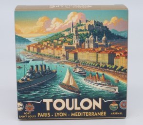 Круглое мыло с лавандой в картонной коробке Тулон 100 г Круглое мыло с лавандой в картонной коробке Тулон 100 г