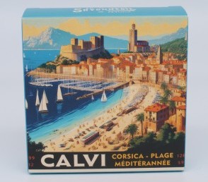 Круглое мыло с вербеной в картонной коробке Кальви 100 г Круглое мыло с вербеной в картонной коробке Кальви 100 г